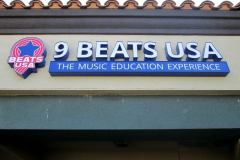 9 Beats USA Channel Letter Sign in Oak Park, CA