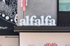 Alfalfa Channel Letter Sign, Los Angeles, CA