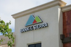 Bank of the Sierra Channel Letter Sign in Lompoc, CA