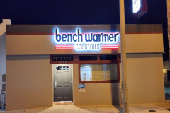 Bench Warmer Cocktails Channel Letter Sign, Ventura, CA