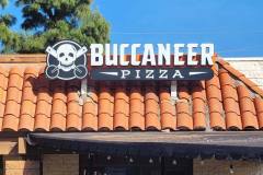 Buccaneer Pizza Channel Letter Sign, Villa Park, CA