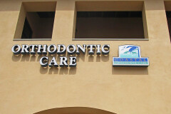 Coastal Orthodontic Care Channel Letter Sign
