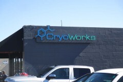 Cryoworks Channel Letter Sign, Ventura, CA