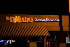 El Dorado Mexican Restaurant Channel Letter Sign