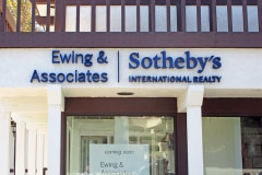 Ewing & Sotheby's Channel Letter Sign