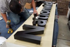 Nationwide Insurance Channel Letter Sign Fabrication