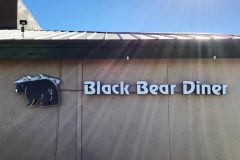 Black Bear Diner Channel Letter Sign Installation, Ventura, CA