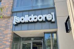 Solidcore Installation Channel Letter Sign, Pasadena, CA