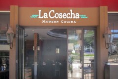 La Cosecha Modern Cocina Channel Letter Sign in Ventura, CA