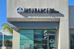 Los Agentes 805 Insurance Channel Letter Sign, Oxnard, CA