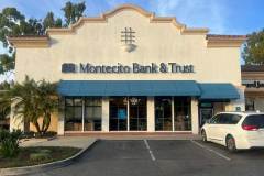 Montecito Bank & Trust front building sign in Goleta, CA by Dave
