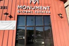 Monument Global Estates Channel Letter Sign, Buellton, CA
