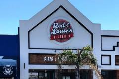 Red and Louie's Pizzerria Channel Letter Sign,  Hermosa Beach, CA