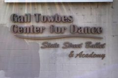 State Street Ballet Channel Letter Sign, Santa Barbara, CA