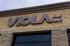 Viola Inc. Channel Letter Sign, Ventura, CA