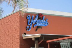 Yolanda's Mexican Cafe Channel Letter Sign in Ventura, CA