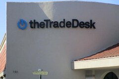 TheTradeDesk Channel Letter Sign in Ventura, CA