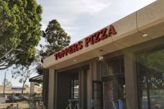 Toppers Pizza Place Channel Letter Sign, Camarillo, CA