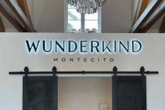 Wunderkind Channel Letter Store Sign, Montecito, CA