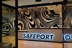 Safeport Channel Letter Interior Building Signs, Oxnard, CA
