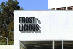 Frost A Licious Channel Letter Custom Storefront Sign