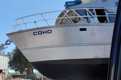 Coho Custom Boat Graphics - Bow, Long Beach, CA