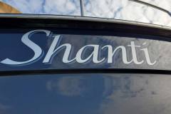 Shanti Custom Graphic Boat Sign, Ventura, CA
