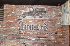 Finney's Crafthouse & Kitchen Hand-Painted Sign in Santa Barbara, CA