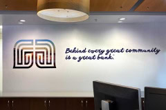 Montecito Bank and Trust Custom Graphic Interior Sign, Ventura, CA