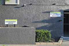 Noho Apartments Custom Graphic Signs in North Hollywood, CA