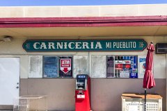Carniceria Mi Pueblito Custom Graphic Painted Sign - Front, Santa Paula, CA