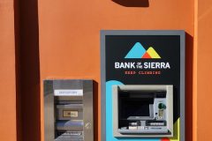 Bank of the Sierra ATM Surround Custom Graphic Sign, Ventura, CA