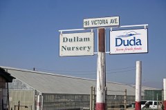 Duda Farm Fresh Foods Custom Graphic Blade Sign