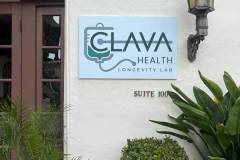 Clava Health Custom Graphic Sign, Santa Barbara, CA