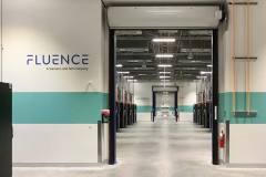 Fluence Energy Custom Graphic Sign, Long Beach, CA