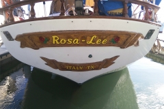 Rose Lee Custom Graphic Boat Sign