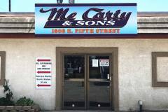 McCarty and Sons Custom Graphic Sign, Oxnard, CA