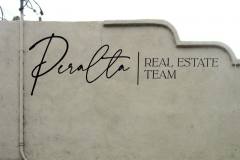 Peralta Real Estate Custom Graphic Sign, Ojai, CA