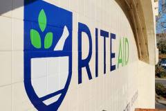 Rite Aid Town Center West Custom Graphic Sign - Close Up, Santa Maria, CA
