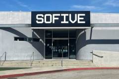 Sofive Soccer sign in South Gate CA by Dave's Signs
