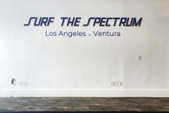 Surf the Spectrum Indoor Signs, Los Angeles, CA