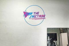 Surf the Spectrum Indoor Signs, Los Angeles, CA