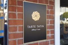 Tarte Tatin Custom Graphic Sign Beverly Hills, CA