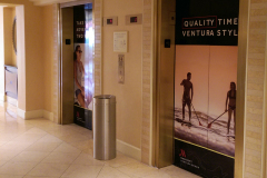 Marriott Printed Custom Graphic Elevator Sign