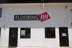 Flooring 101 Custom Graphic Sign