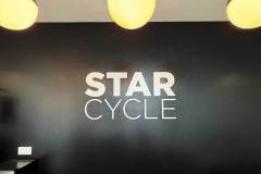 StarCycle Custom Graphic Studio Sign by Dave's Signs.