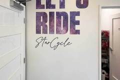 StarCycle Custom Graphic Studio Sign, Santa Barbara, CA
