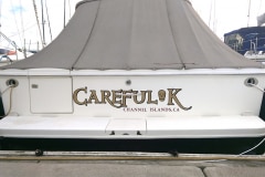 Carefulok Custom Graphic Boat Sign