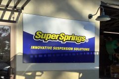 SuperSprings International Custom Graphics Sign, Carpinteria, CA
