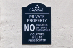 Capital Senior Living Custom Outdoor Wall Sign